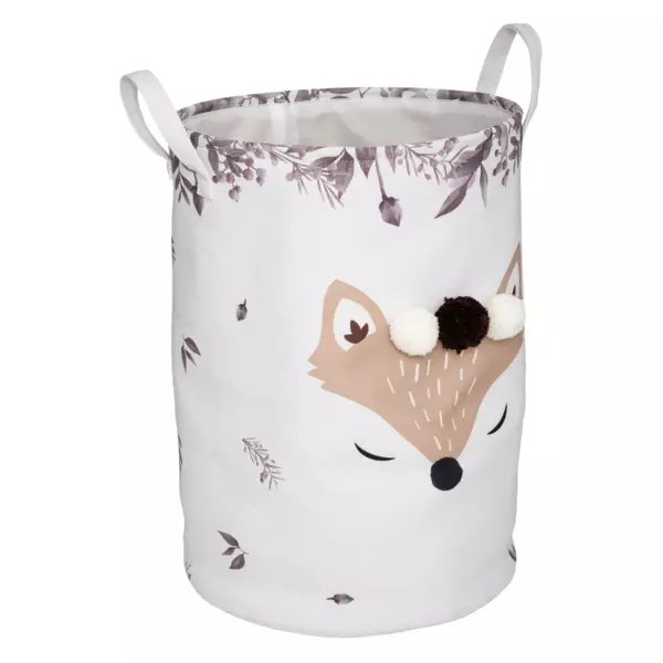 Panier � jouets enfant (35 x 50 cm) Renard Marron