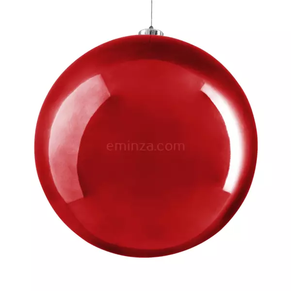 Weihnachtskugel (D200 mm) Alpin Rot