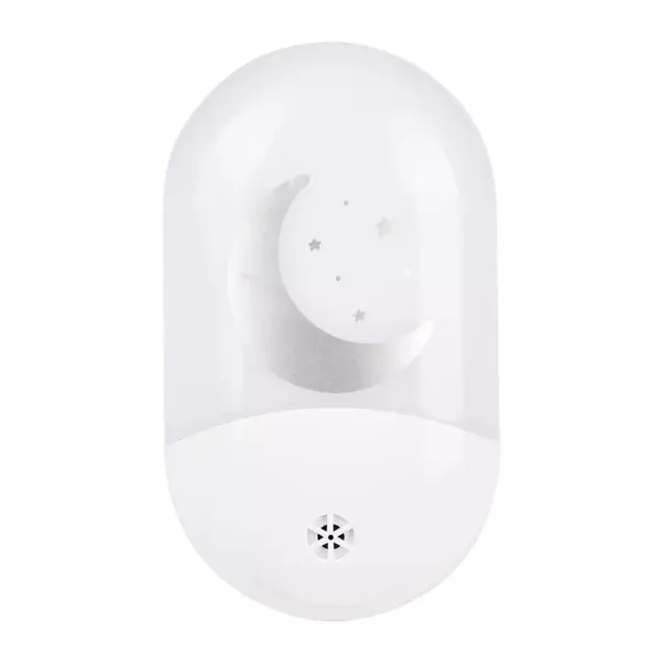 Luce notturna con presa Luna Bianco