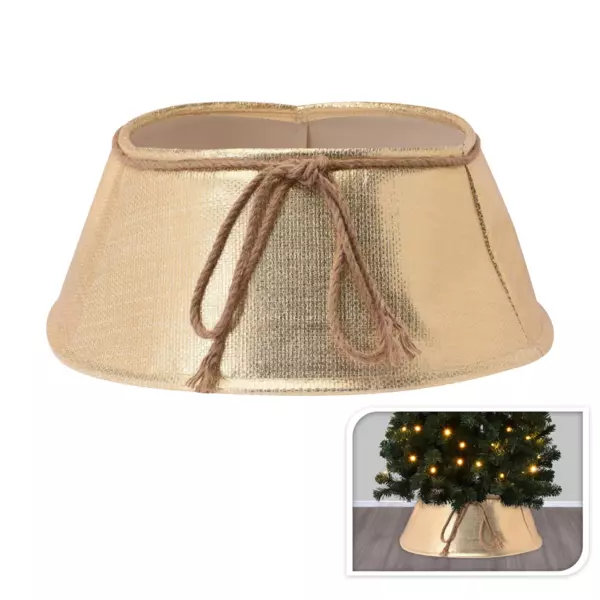 Kerstboommand Noeud Goud