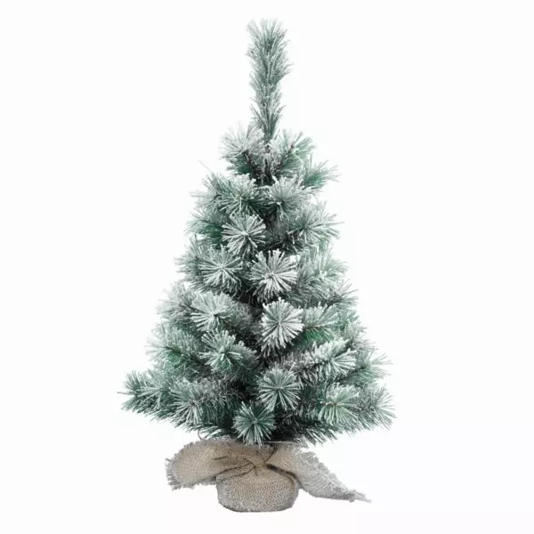 Arbolito artificial para mesa Edmonton Altura 45 cm Verde nevado
