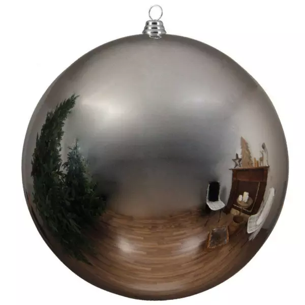 Boule de Noël (D200 mm) Alpine Argent