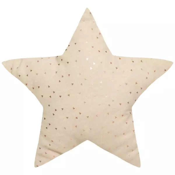 Coussin enfant Etoile (40 cm) Berlingot Beige