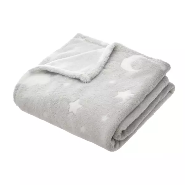 Manta materia polar (150 cm) fosforecente Via l�ctea claro