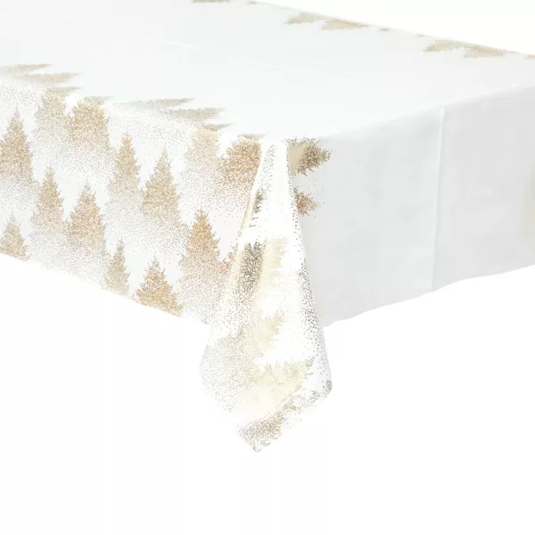 Tovaglia rettangolare (L360 cm) Abeti Oro