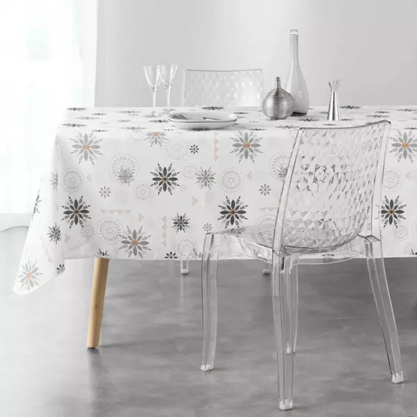 Mantel rectangular (L240 cm) Enchant� Blanco
