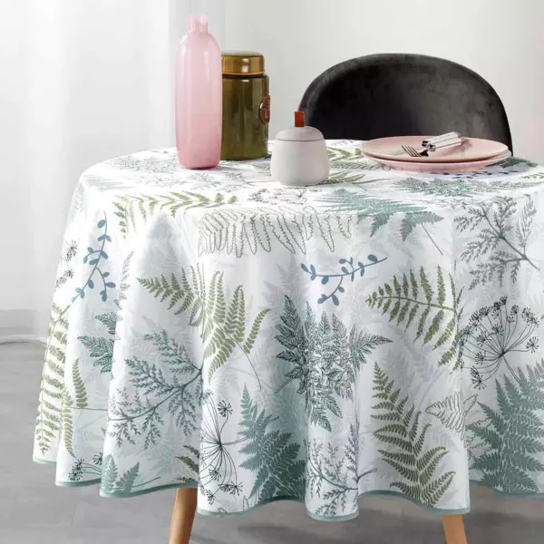 Mantel redondo (D180 cm) Melisandre Verde