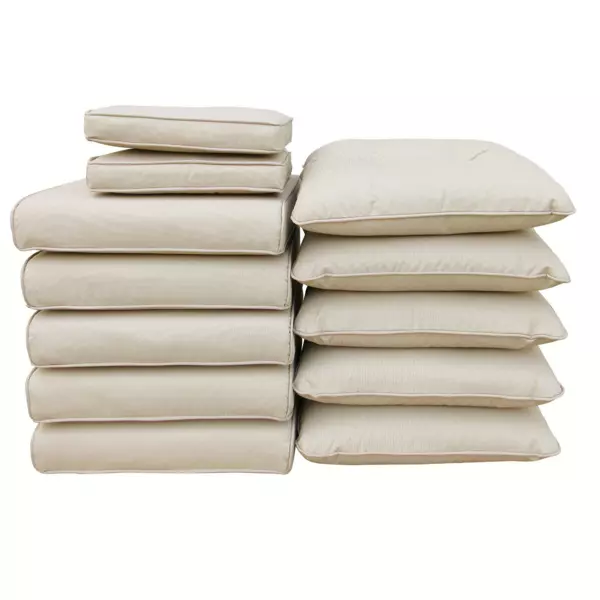Coussins de remplacement pour salon de jardin Tivoli - Beige