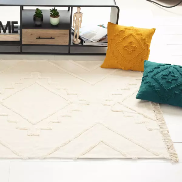 Teppich (170 cm) Inca Cremewei�