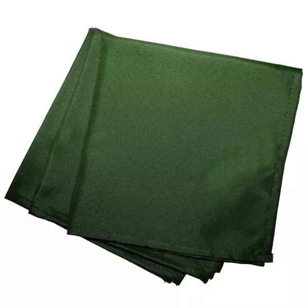 Lot de 3 serviettes (40 x 40 cm) Essentiel Vert kaki