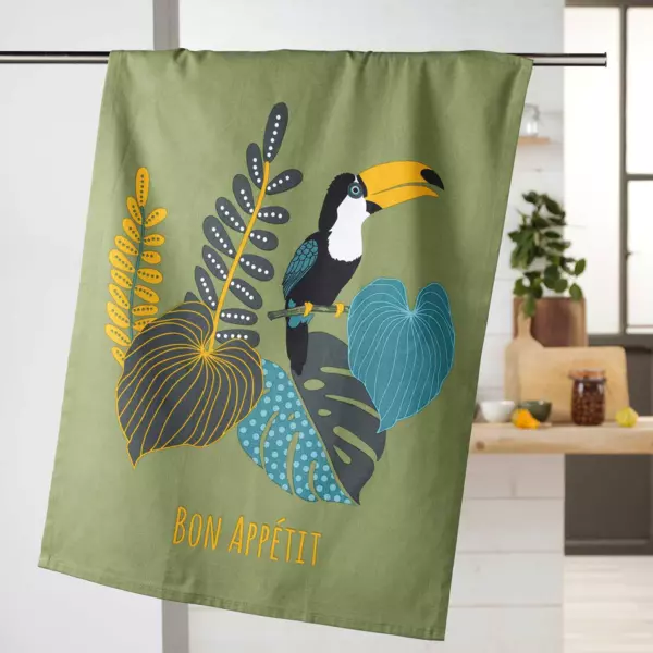 Theedoek (70 cm) Brazilia Groen