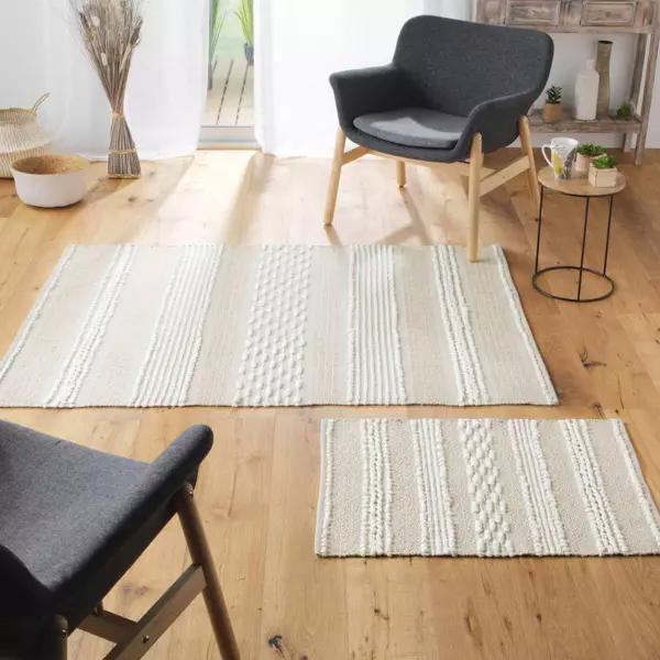 Tappeto (90 cm) Blanca Beige
