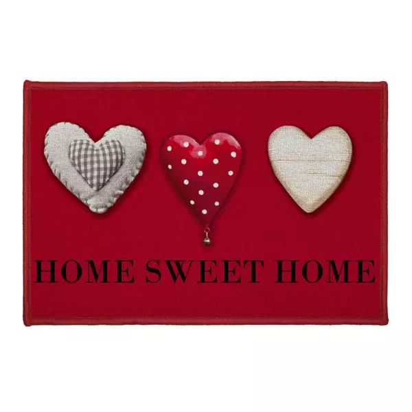 Multifunktionelt t�ppe (40 x 60 cm) Home Passion R�d