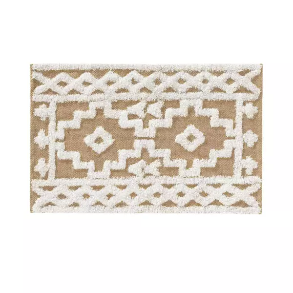 Juteteppich (90 cm) Medine Beige
