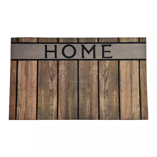 Alfombra para la entrada en caucho (75 cm) Home Marr�n