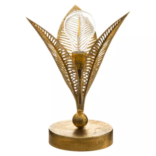 LED Tafellamp (H25 cm) Feuille Goudkleurig
