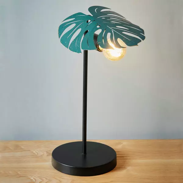 Lampada da tavolo metallo (H42,5 cm) Vayana Verde