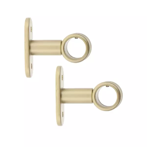 Lot de 2 supports tringles fixes (L50 / D20 mm) Jim Or