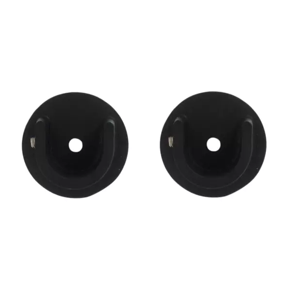 2er Set Gardinenstangenhalter (D20 mm) Jim mattes Schwarz