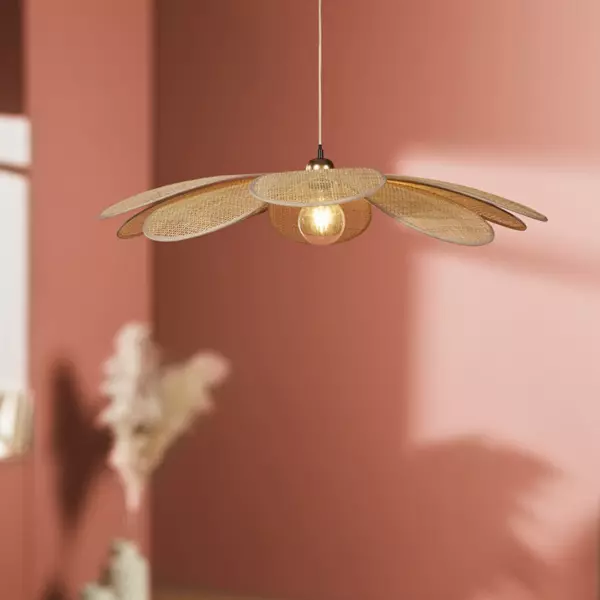 Lampada a sospensione petalo Bamb� (D90 cm) Margaux Beige