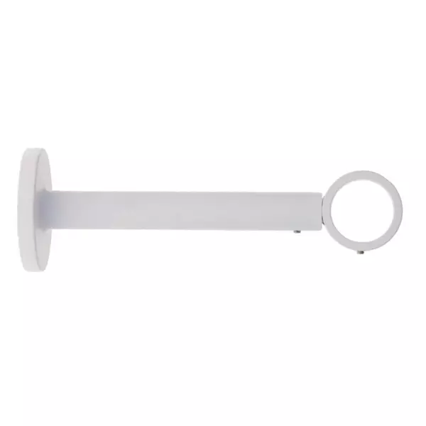 Supporto regolabile (L155 - L195 / D28) Lino Bianco opaco