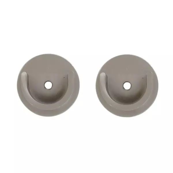 Set di 2 supporti (D28) Lino  Argento opaco