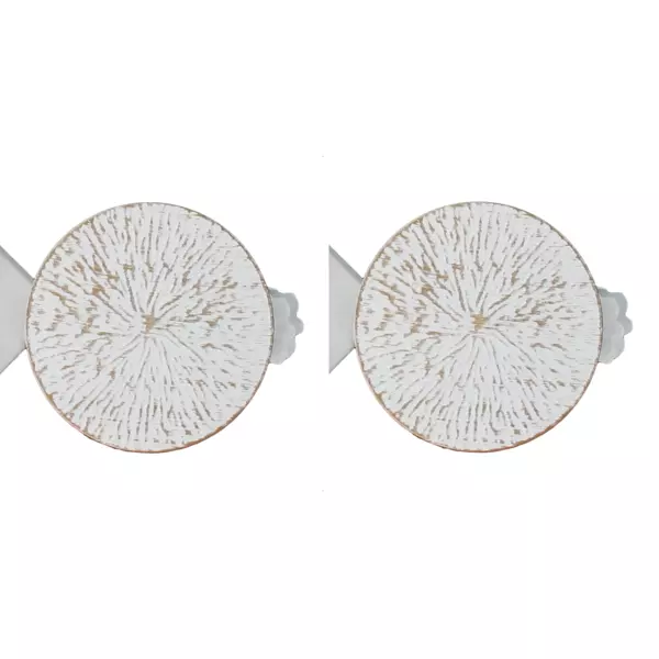 Set van 2 klemmen Archi Wit