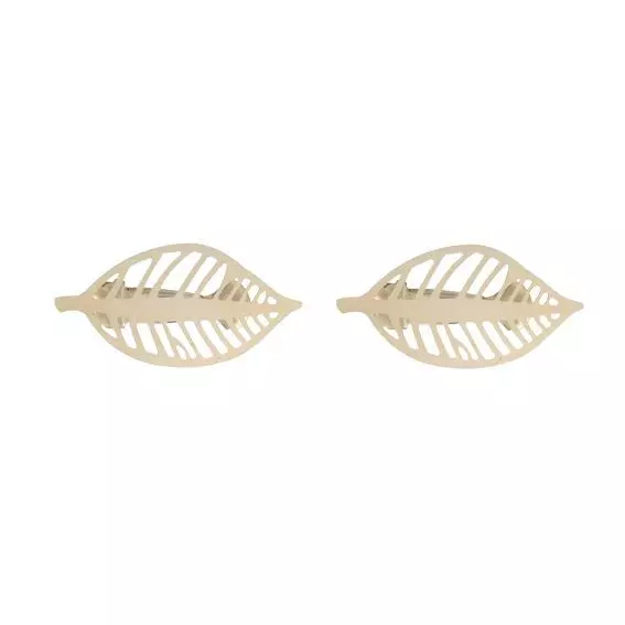 Lot de 2 pinces rideau pivotantes Stockholm Or