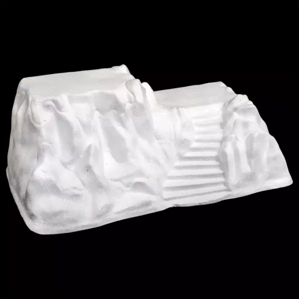 Weihnachtsdorf Untersatz Berg Wei�