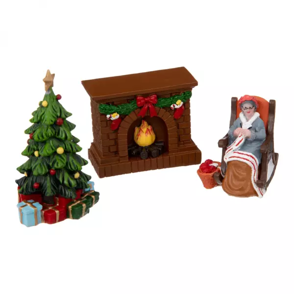Set van accessoires Woonkamer om een dorp te bouwen