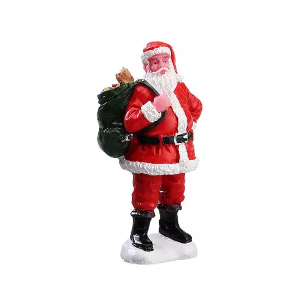 Personaggio Lemax Babbo Natale con sacco