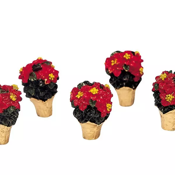 Accessoire Lemax 5er Set Weihnachtssterne