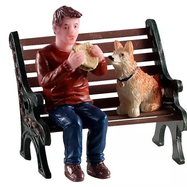 Personaggi Lemax Pausa pranzo