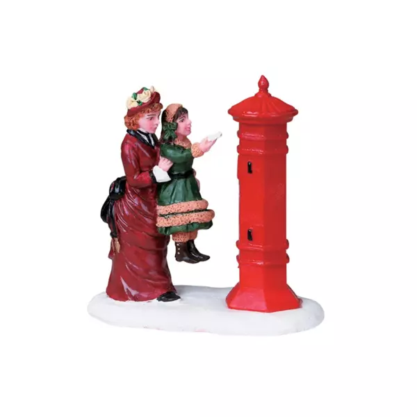 Personajes Lemax carta a papa noel