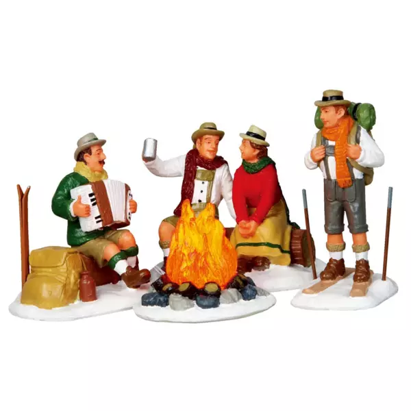 Lemax Alpine Ski Fest Figurer