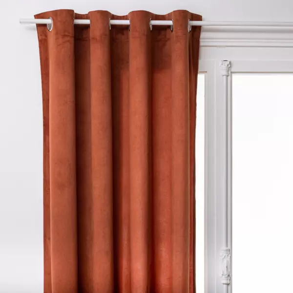 Vorhang (140 x 260 cm) Lilou Terrakotta