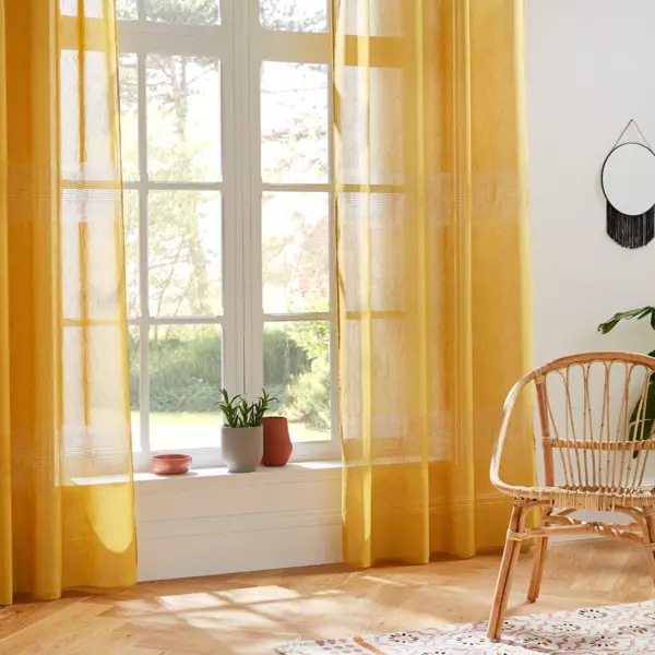 Gardine (140 x 240 cm) Sab Honiggelb