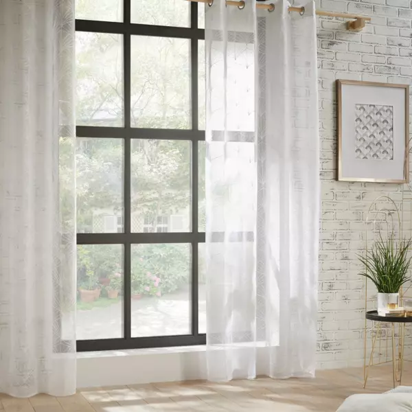 Tenda trasparente (140 x 240 cm) Mia Bianco