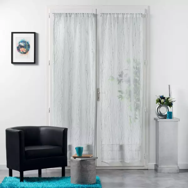 2er Set Gardinen (70 x 200 cm) Filiane Wei�