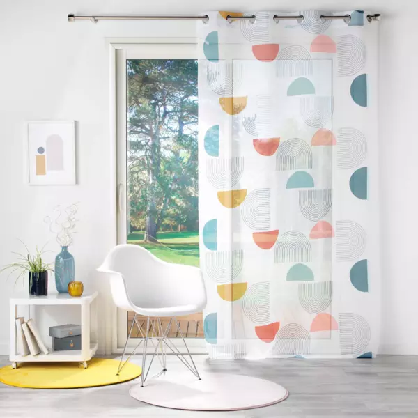 Tenda trasparente (140 x 240 cm) Popart Multicolore