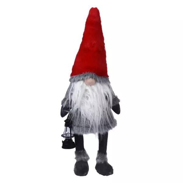 Lysende jule-nisse (H51 cm) Kelan R�d