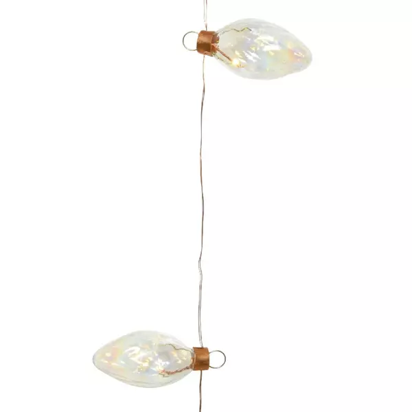 Guirlande lumineuse � piles 20 LED (2,65 m) Iris� Blanc chaud