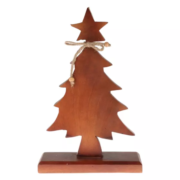 Sapin de No�l en bois (H31 cm) For�t enchant�e