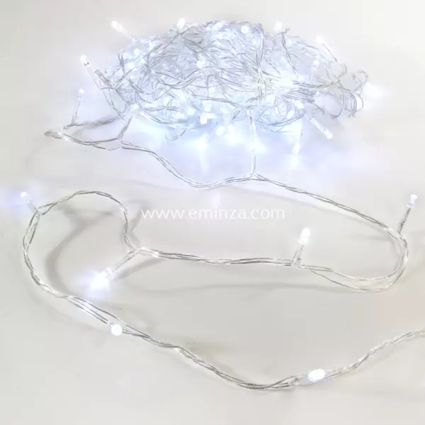 Ghirlanda luminosa CT Bianco freddo 100 LED
