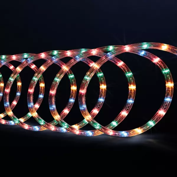 Lysr�r med 180 LED'er (10 m) Flerfarvet