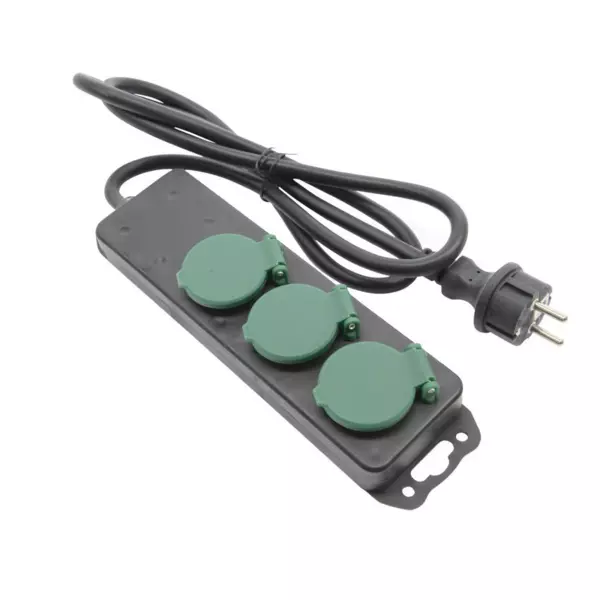 Waterdicht stopcontact 3 polen met kinderbeveiliging