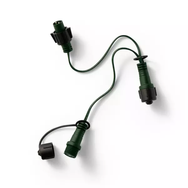 Connecteur c�ble vert 3 guirlandes syst�me LED Raccordable