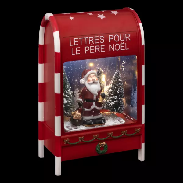Boîtes aux lettres miniatures de vacances,-bonhomme de neige