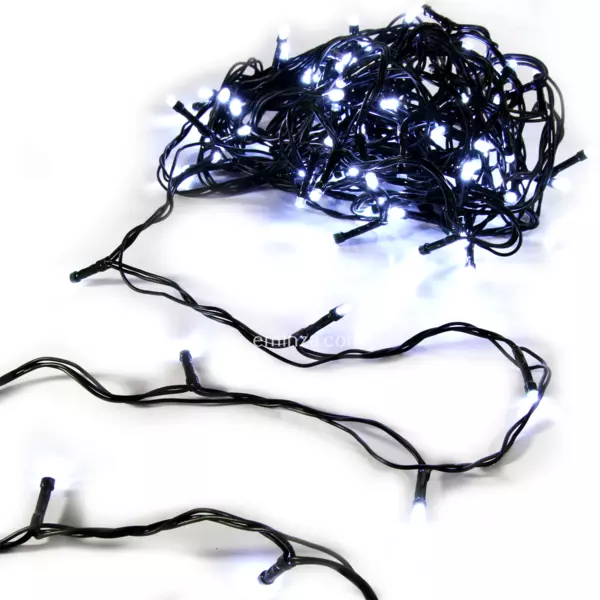 Lichterkette mit Timer 30 m Kaltwei� 300 LEDs CV