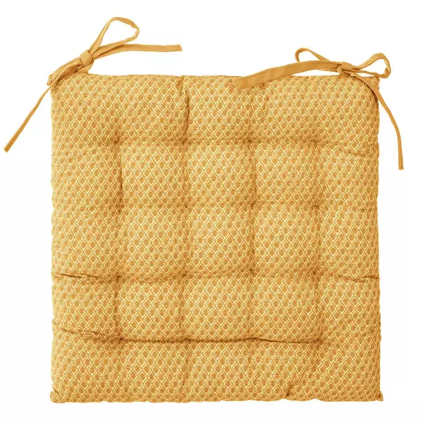 Cuscino per sedia Otto Giallo ocra